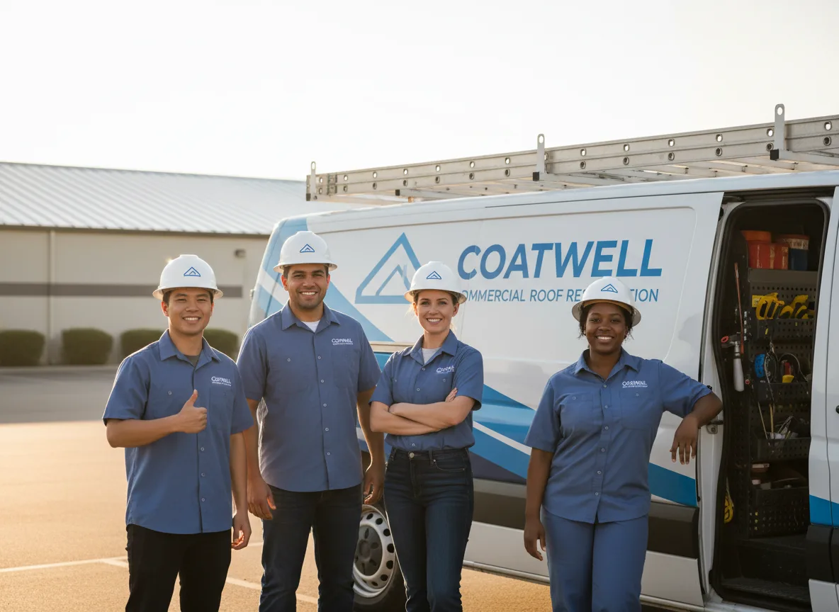 Commercial roof coating company in College Corner, OH